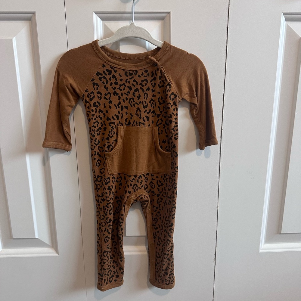 Kyte baby longall, 3-6 month, cheetah print